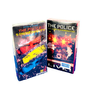 NEW The Police Synchronicity Omni GA 1983 A&M The Police Outlandos To Sync VHS